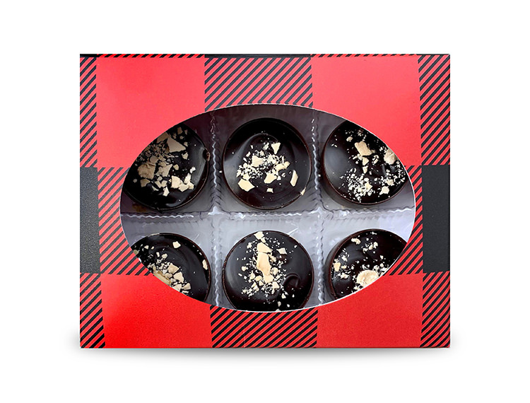 Boîte de  Chocolat au beurre d’érable